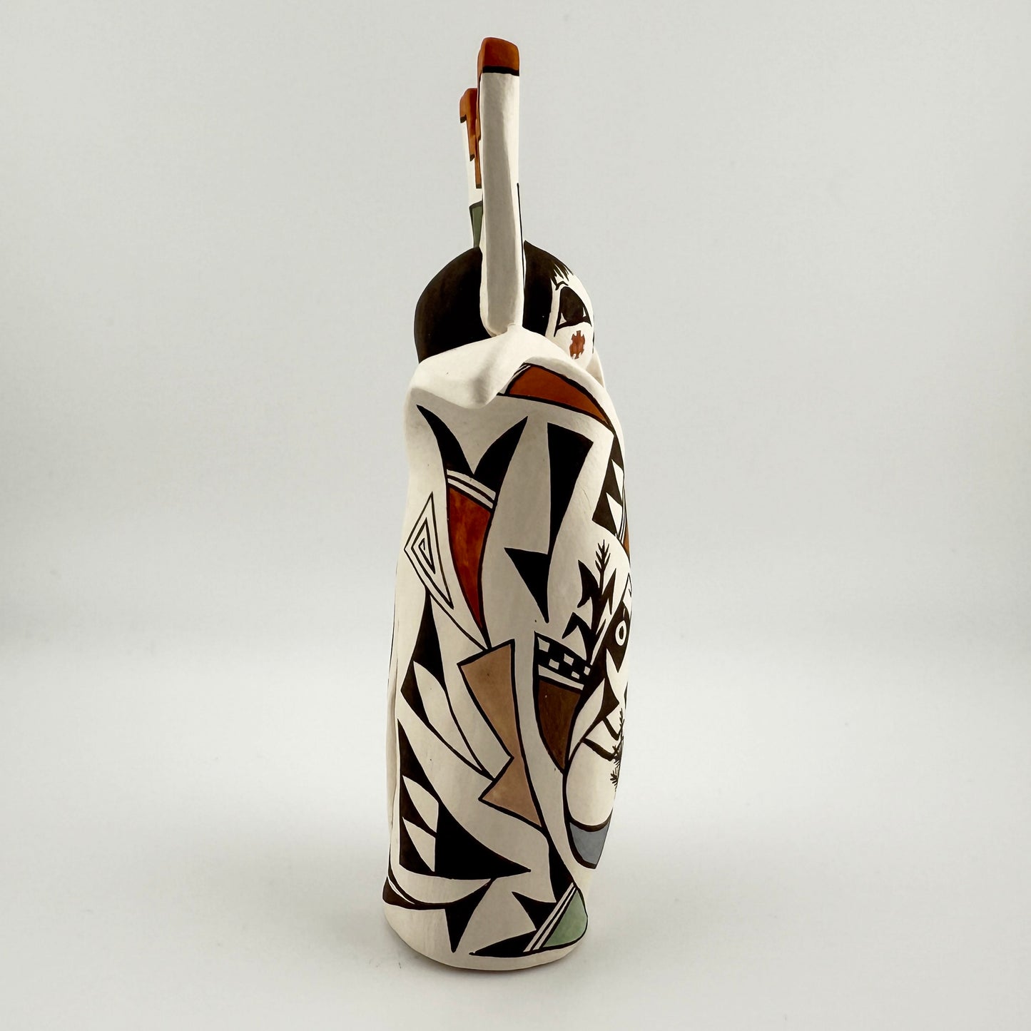 Acoma Pueblo Corn Maiden Pottery Native American Art By Judy Lewis